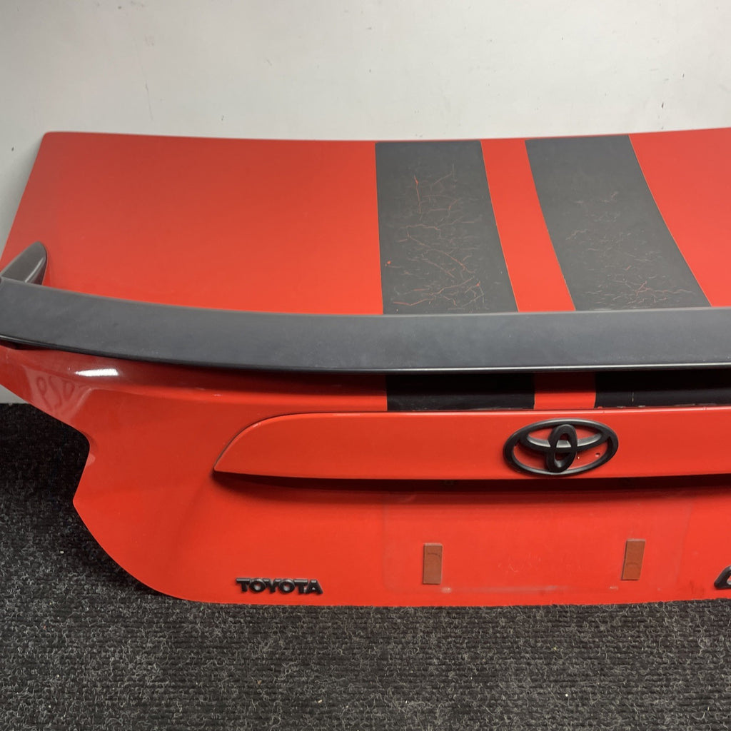 ☑️ 2017-2020 Subaru Brz Limited Rear Trunk W/Spoiler Reverse Camera OEM ORANGE