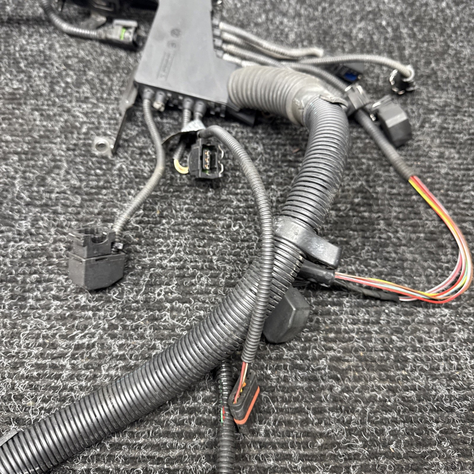 ☑️ 01-06 BMW E46 330CI 330i 325i M54 Engine Module Wire Harness Manual Trans OEM