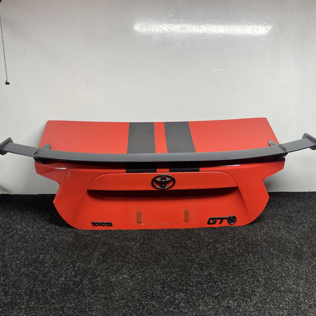 ☑️ 2017-2020 Subaru Brz Limited Rear Trunk W/Spoiler Reverse Camera OEM ORANGE