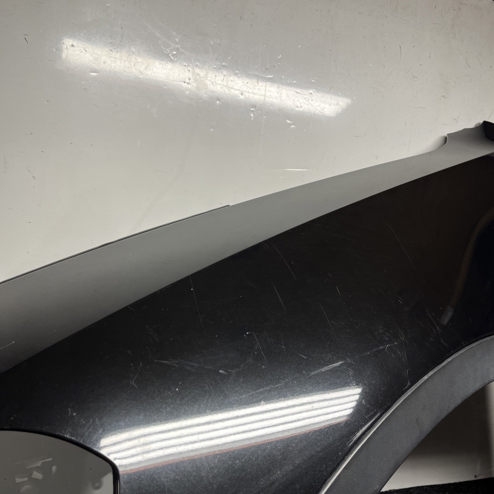 ☑️ 07-10 BMW E70 X5 Front Right Passenger Side Fender Black 51657178398 OEM