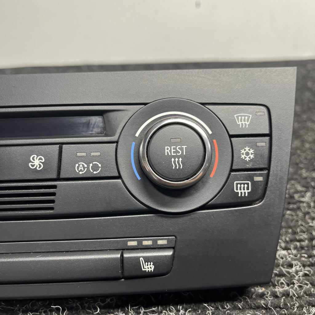☑️ OEM BMW E90 E91 E92 E93 M3 328 335 A/C Climate Control Switch Panel Black