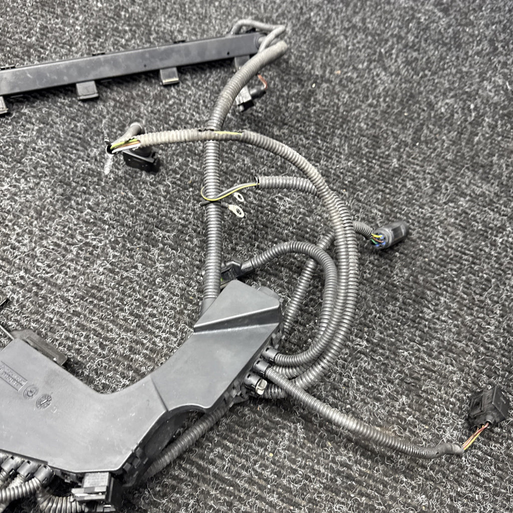 ☑️ 01-06 BMW E46 330CI 330i 325i M54 Engine Module Wire Harness Manual Trans OEM