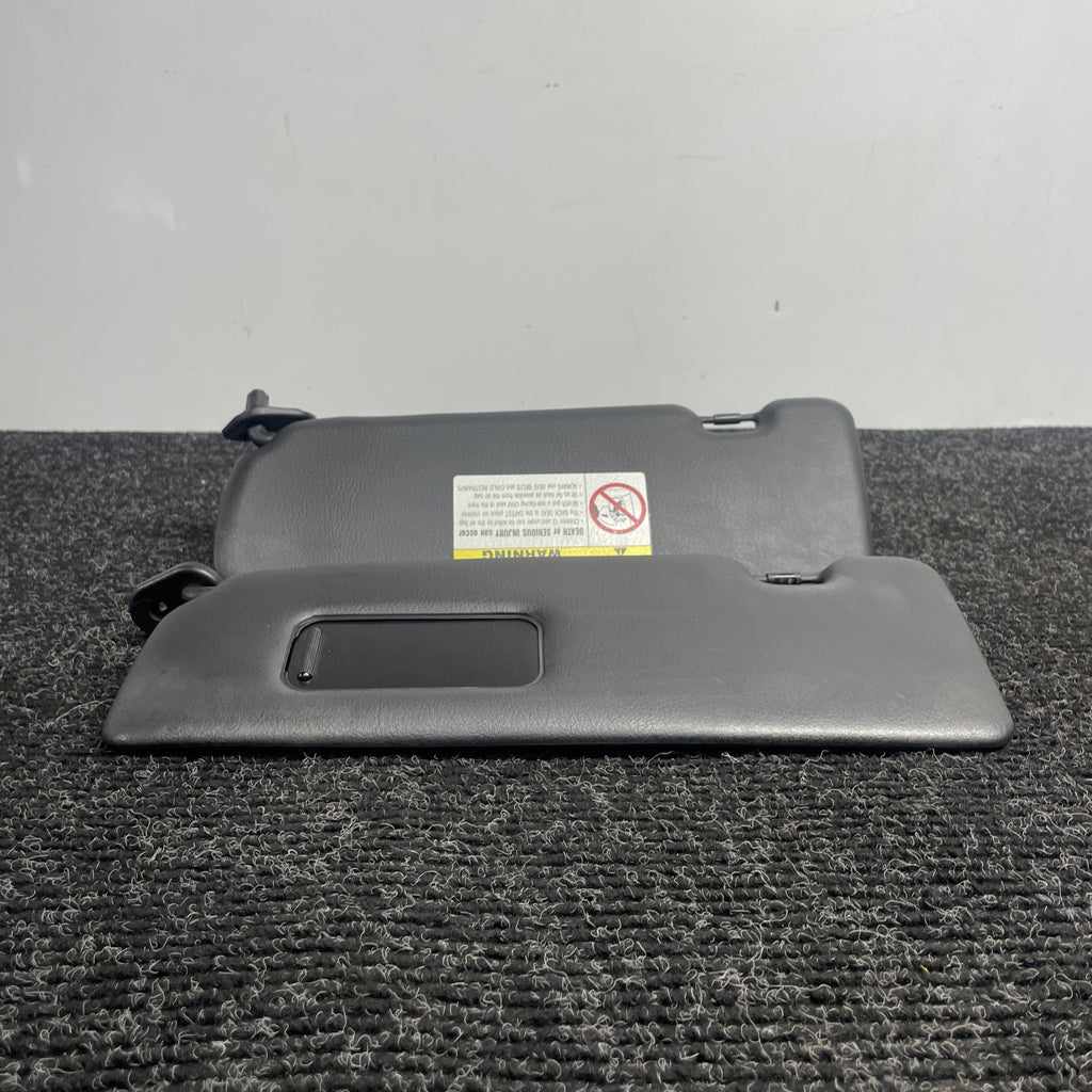 ☑️ 01-06 BMW E46 3-SERIES CONVERTIBLE SET OF 2 FRONT LEFT & RIGHT SUN VISOR OEM