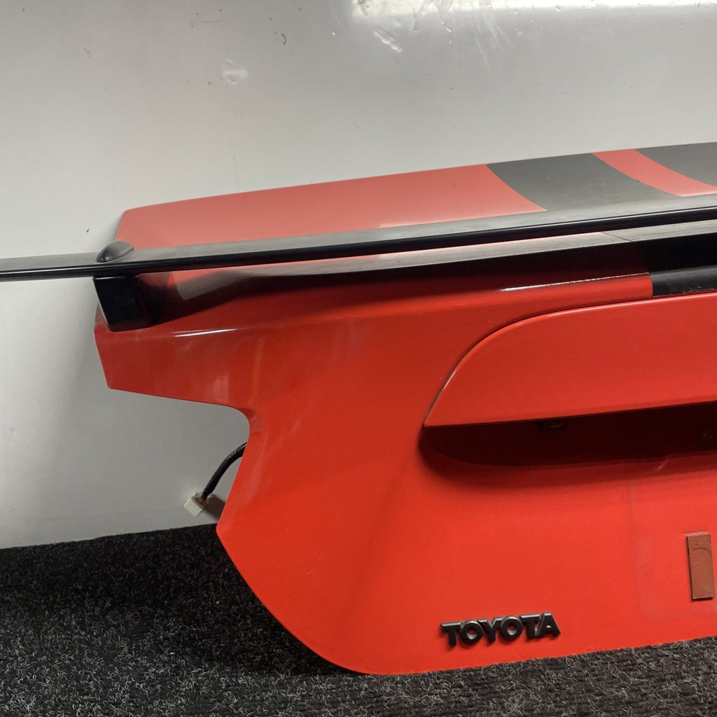 ☑️ 2017-2020 Subaru Brz Limited Rear Trunk W/Spoiler Reverse Camera OEM ORANGE
