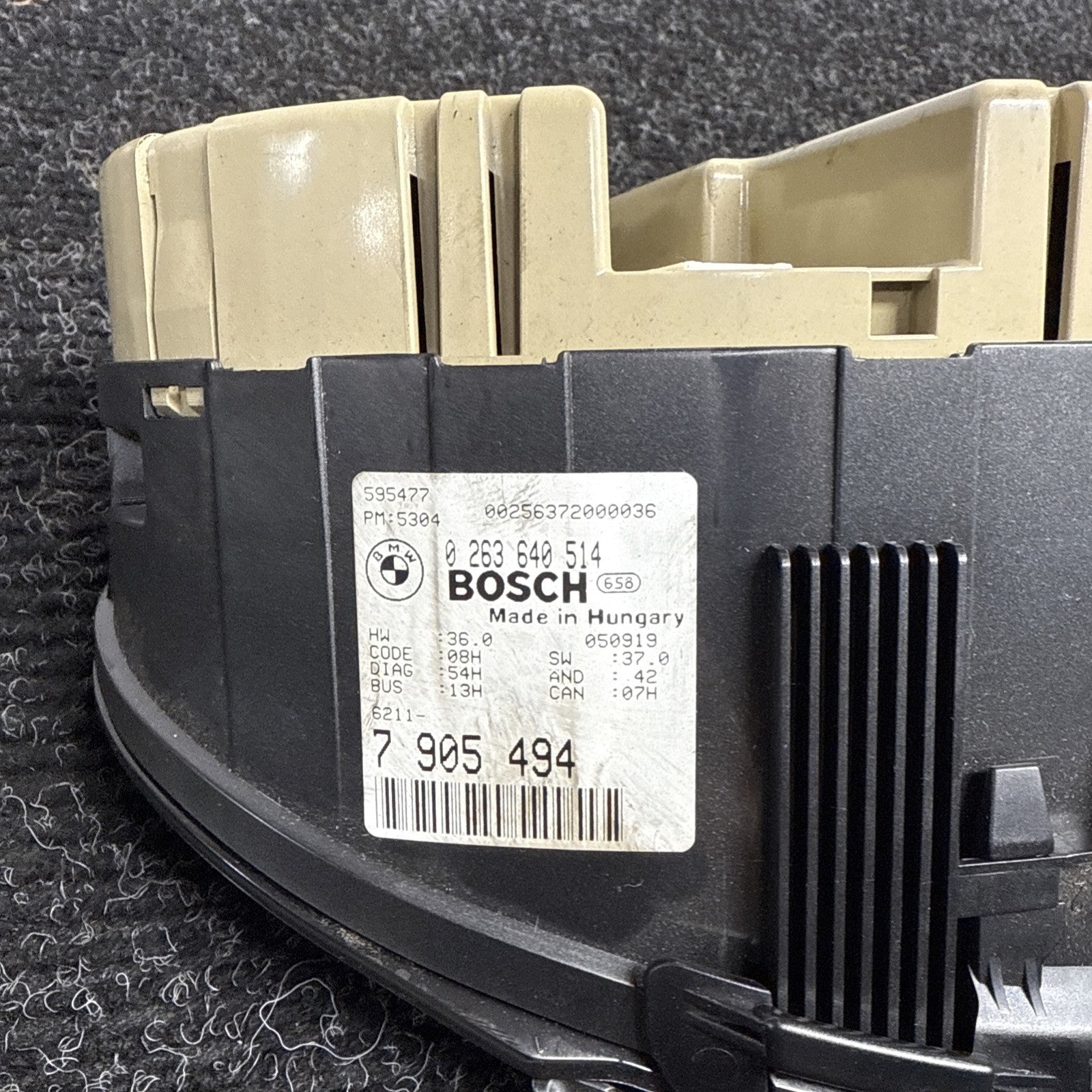 ☑️05-06 BMW E46 330ci ZHP A/T 2 DOOR INSTRUMENT CLUSTER SPEEDOMETER OEM 129K