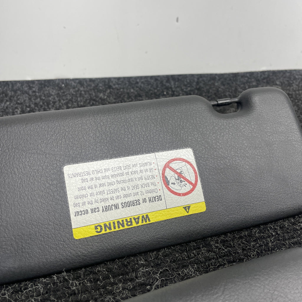 ☑️ 01-06 BMW E46 3-SERIES CONVERTIBLE SET OF 2 FRONT LEFT & RIGHT SUN VISOR OEM
