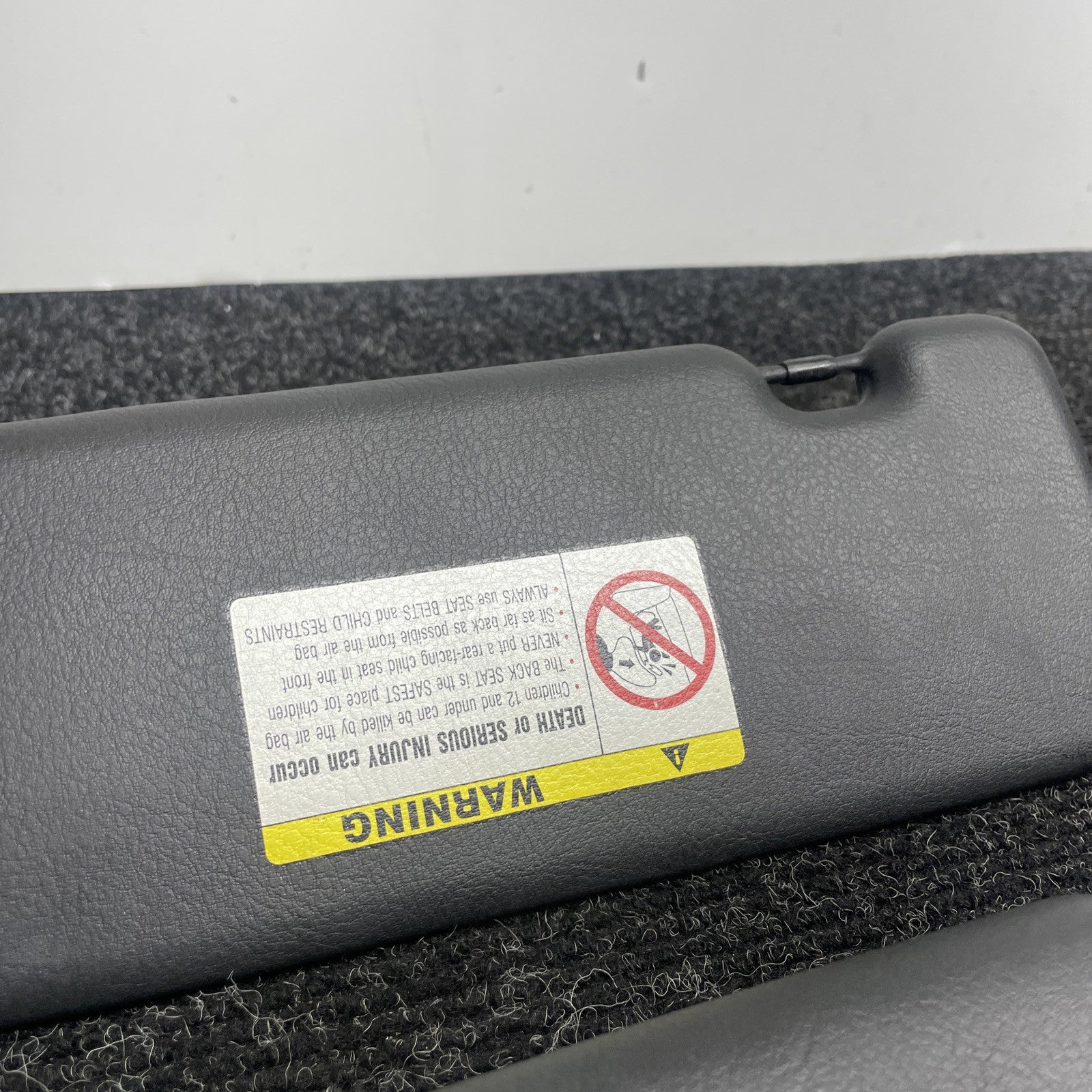 ☑️ 01-06 BMW E46 3-SERIES CONVERTIBLE SET OF 2 FRONT LEFT & RIGHT SUN VISOR OEM