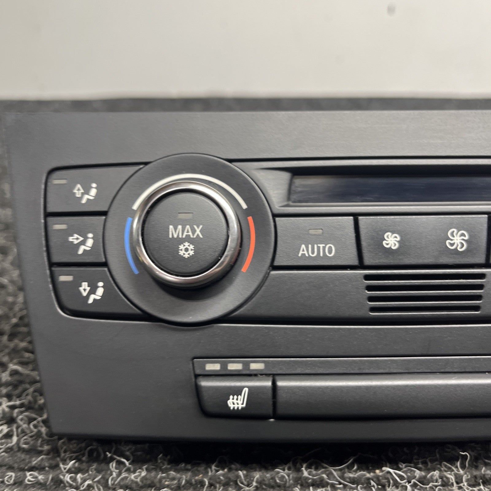 ☑️ OEM BMW E90 E91 E92 E93 M3 328 335 A/C Climate Control Switch Panel Black