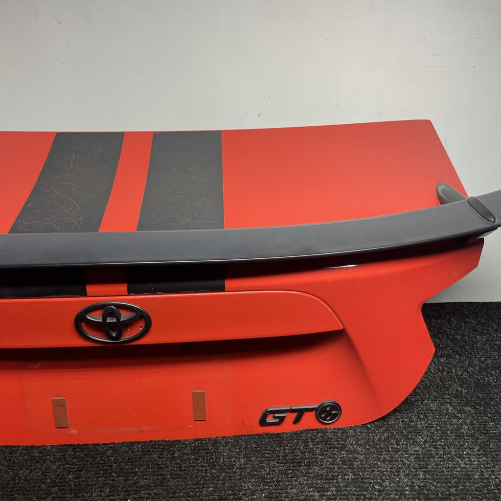 ☑️ 2017-2020 Subaru Brz Limited Rear Trunk W/Spoiler Reverse Camera OEM ORANGE