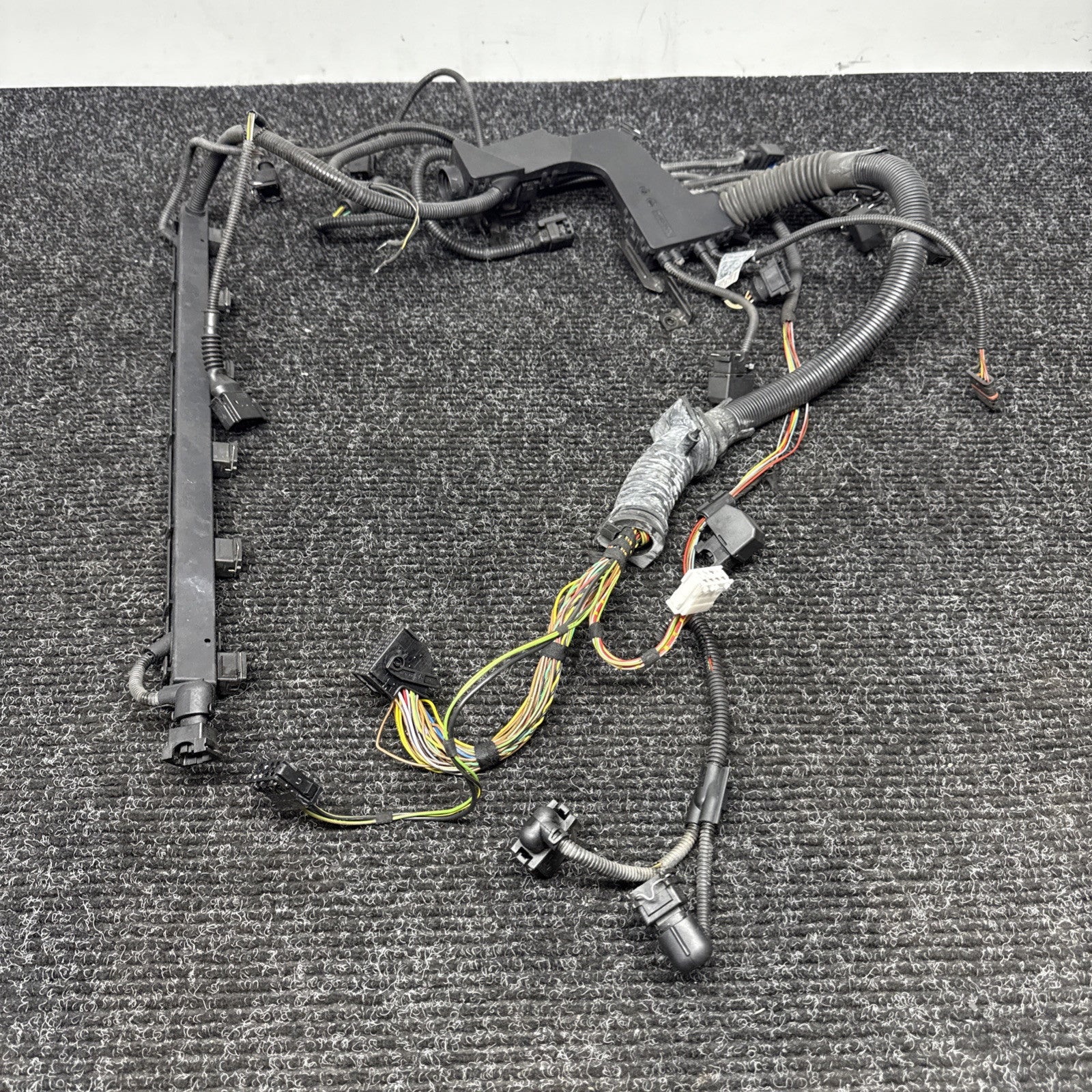☑️ 01-06 BMW E46 330CI 330i 325i M54 Engine Module Wire Harness Manual Trans OEM