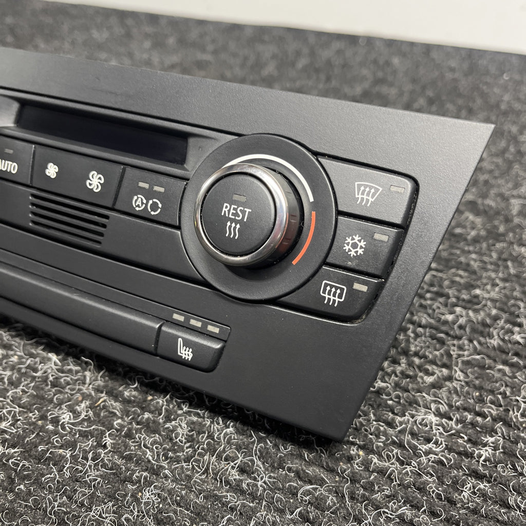☑️ OEM BMW E90 E91 E92 E93 M3 328 335 A/C Climate Control Switch Panel Black