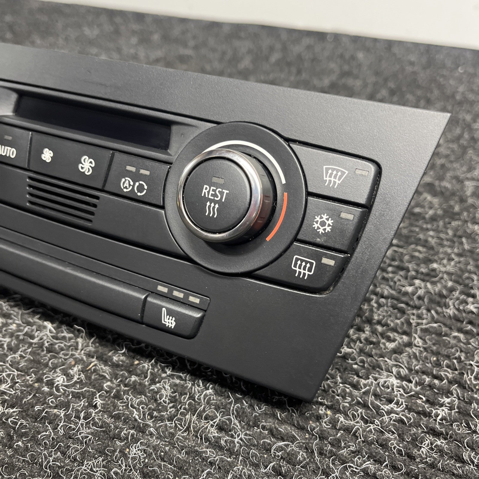 ☑️ OEM BMW E90 E91 E92 E93 M3 328 335 A/C Climate Control Switch Panel Black