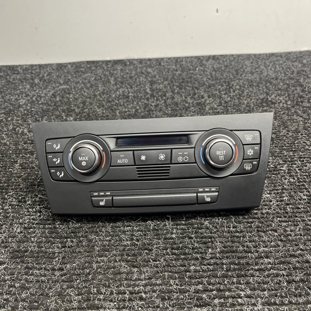 ☑️ OEM BMW E90 E91 E92 E93 M3 328 335 A/C Climate Control Switch Panel Black