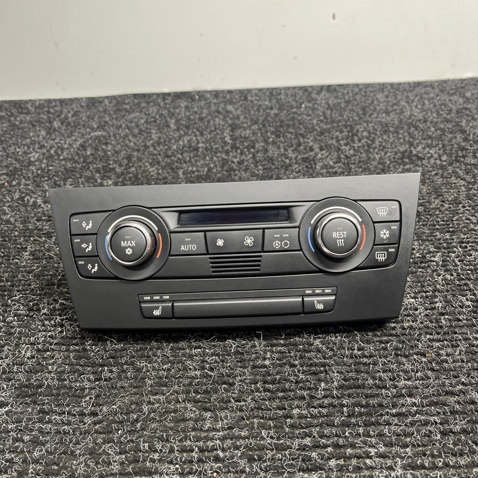 ☑️ OEM BMW E90 E91 E92 E93 M3 328 335 A/C Climate Control Switch Panel Black