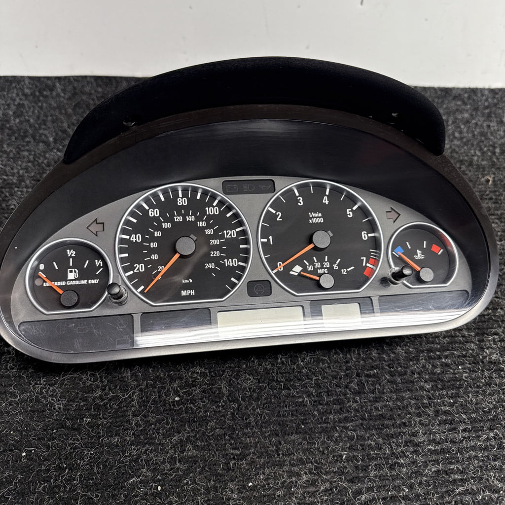 ☑️05-06 BMW E46 330ci ZHP A/T 2 DOOR INSTRUMENT CLUSTER SPEEDOMETER OEM 129K