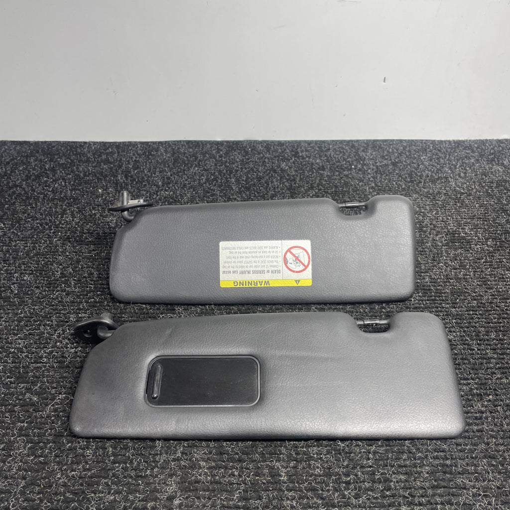 ☑️ 01-06 BMW E46 3-SERIES CONVERTIBLE SET OF 2 FRONT LEFT & RIGHT SUN VISOR OEM
