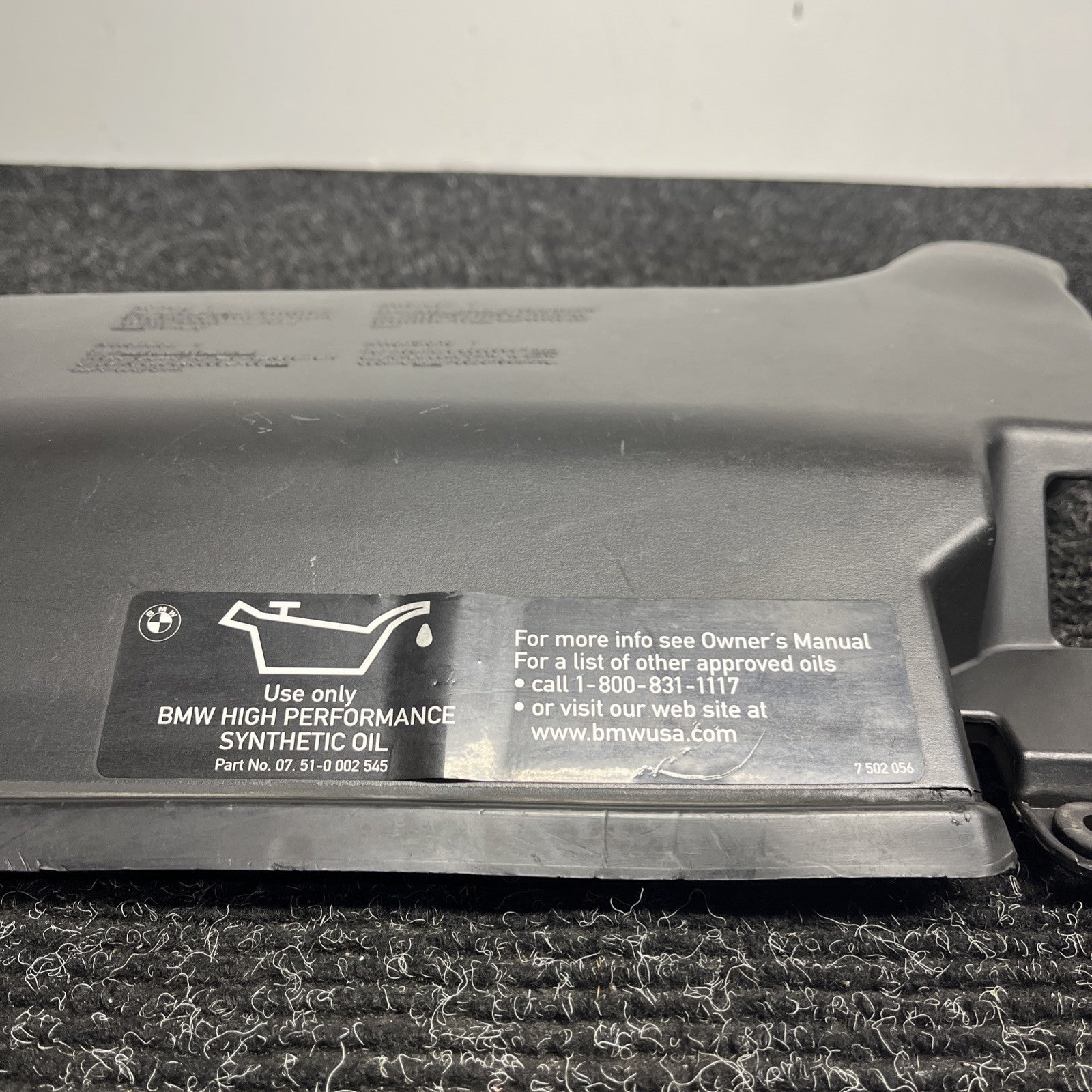 ☑️ 01-06 BMW E46 325i 325ci 330i 330ci 330xi Upper Radiator Cover Air Duct OEM