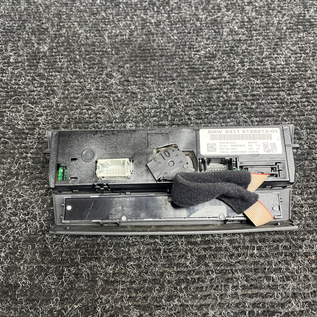 ☑️ OEM BMW E90 E91 E92 E93 M3 328 335 A/C Climate Control Switch Panel Black