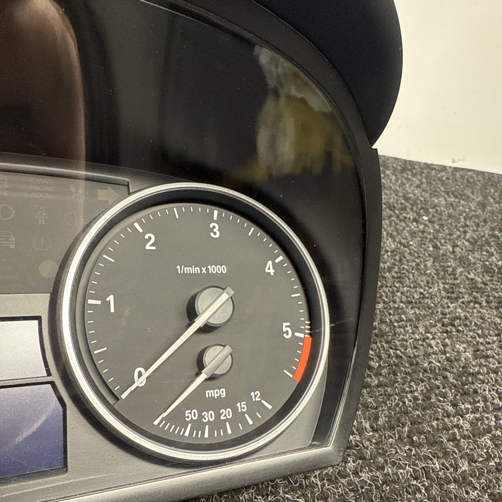 ☑️ 09-11 Bmw E90 335d Diesel Instrument Speedometer Gauge Cluster Oem 166k Miles