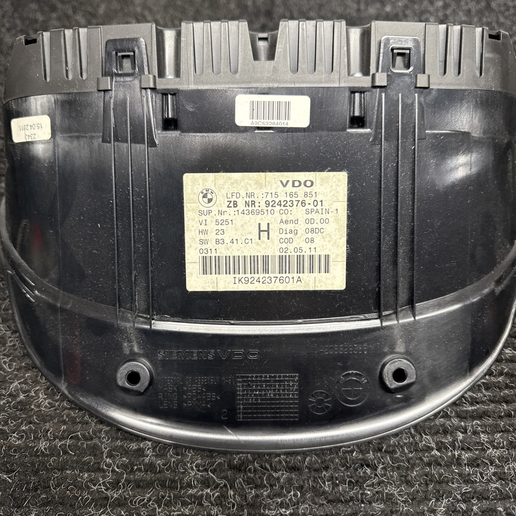 ☑️ 09-11 Bmw E90 335d Diesel Instrument Speedometer Gauge Cluster Oem 166k Miles