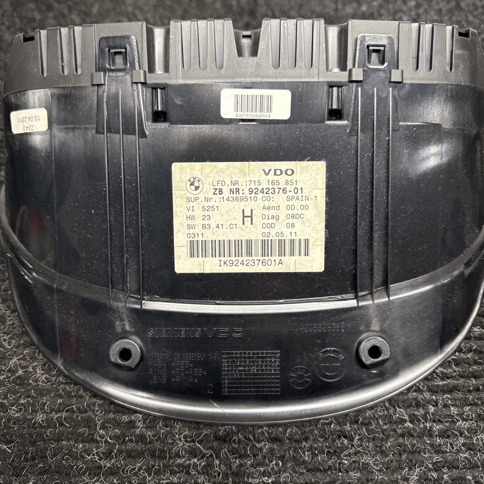 ☑️ 09-11 Bmw E90 335d Diesel Instrument Speedometer Gauge Cluster Oem 166k Miles